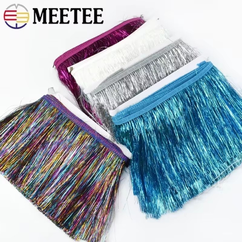 Fringe Ribbon Sewing - 5/10 metros 10/15/20cm lantejoulas borla franja