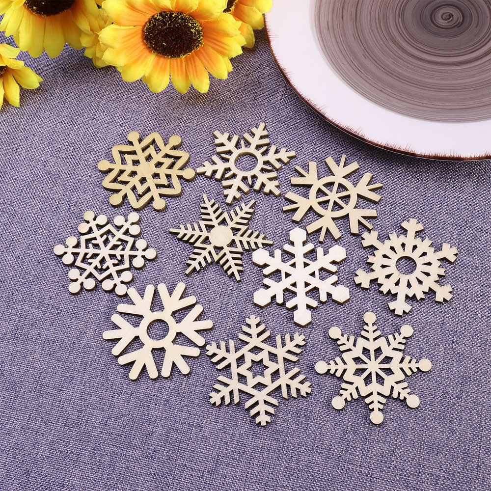 Christmas Craft Embellishment - 10 pçs decoração da árvore de