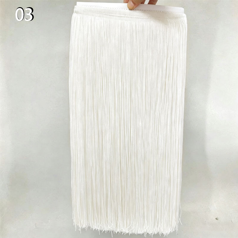 Fringe Ribbon Sewing - Franja de renda com franjas de