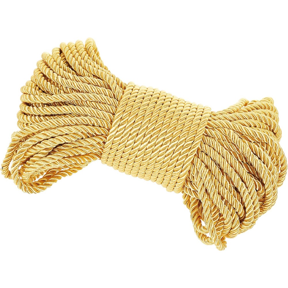 Cord Trim Twisted - Cabo de ouro 6mm, corda retorcida