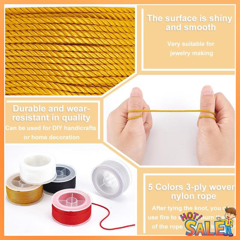 Cord Trim Twisted - Cabo de nylon torcido ab68, cabo