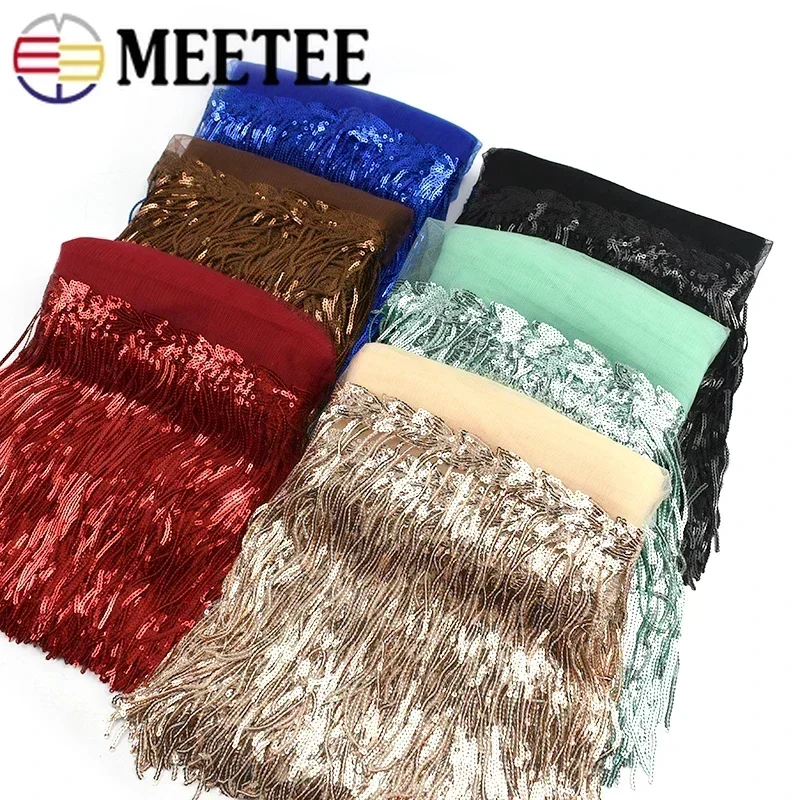 Fringe Ribbon Sewing - Lantejoula Bordados Tassel Franja Guarnição Do