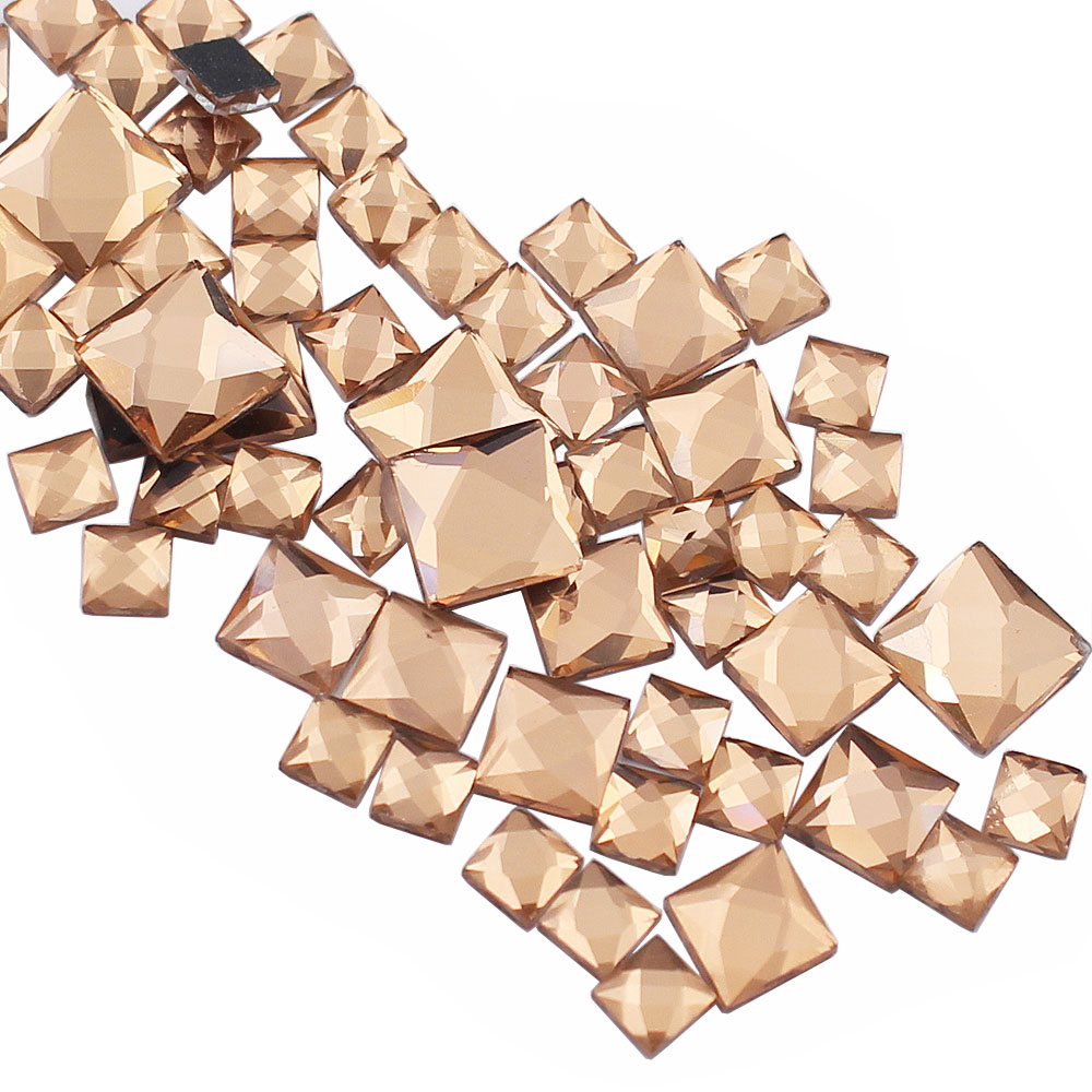Hotfix Rhinestone Sheet - Strass de 5mm, 8mm, 10mm, Formato