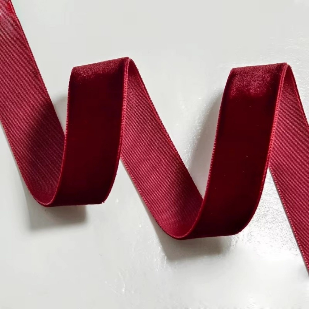 Velvet Ribbon Roll - 5 jardas/rolo fita de veludo diy