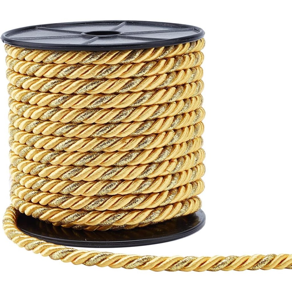 Cord Trim Twisted - Cordões Torcidos de 8mm, 20 Jardas,