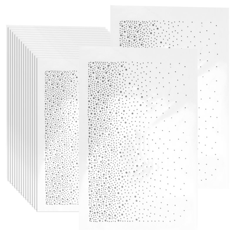 Hotfix Rhinestone Sheet - Tendência 2025 para Artesanato DIY, Folhas