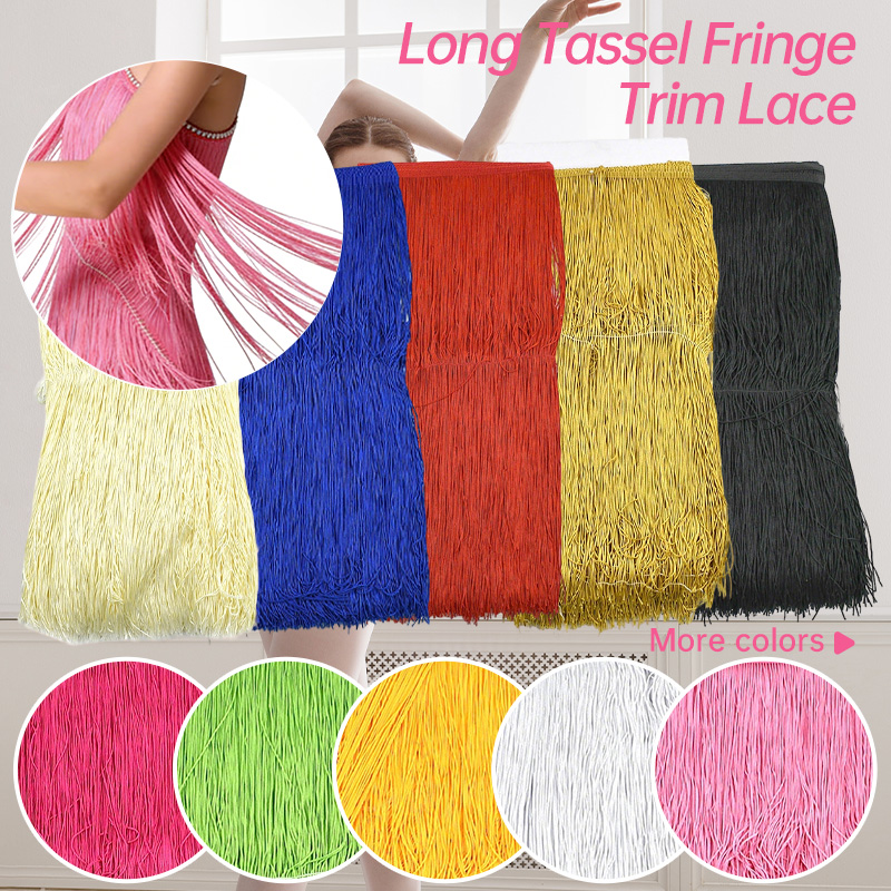 Fringe Ribbon Sewing - Franja de Borlas de 2/5 Metros