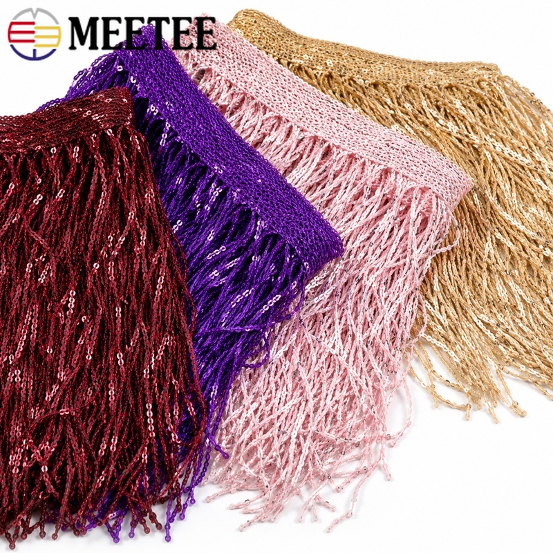 Fita de Franja com Lantejoulas - Fringe Ribbon Sewing avaliação e preço