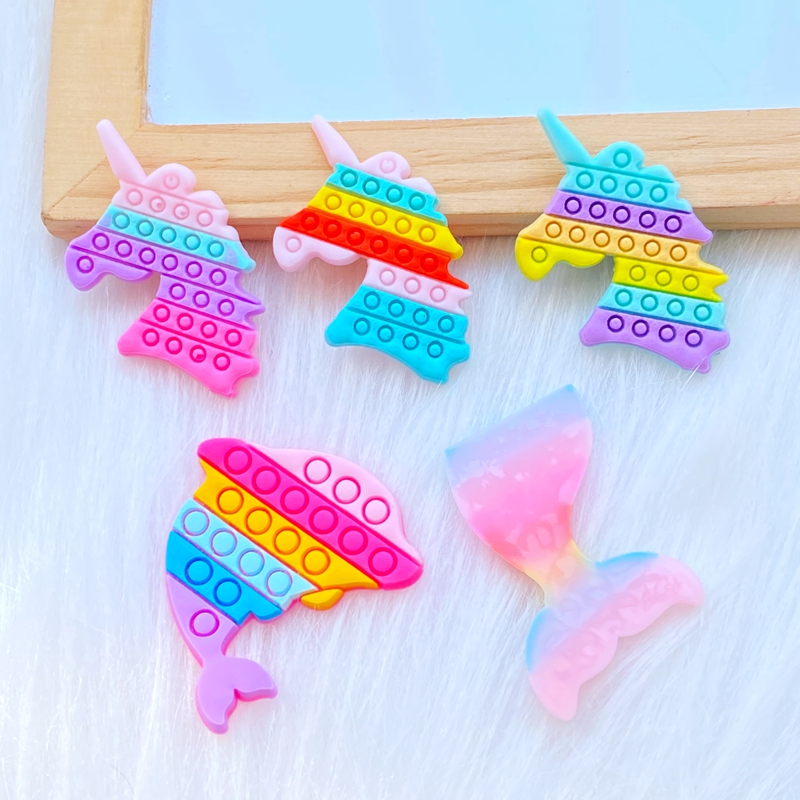 20 pçs novo bonito fishtail un - Embellishment Glue Craft avaliação e preço