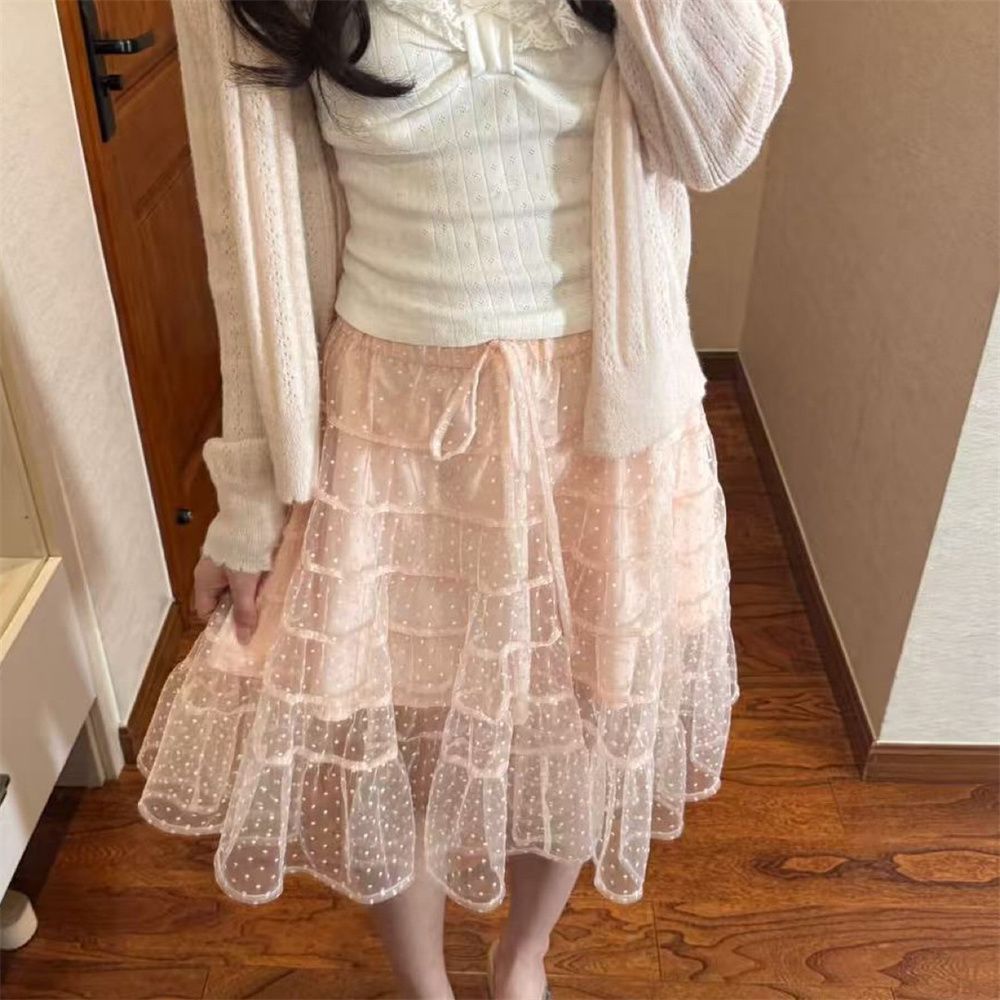 Conjunto Elegante de Camisola  - Elastic Lace Trim avaliação e preço