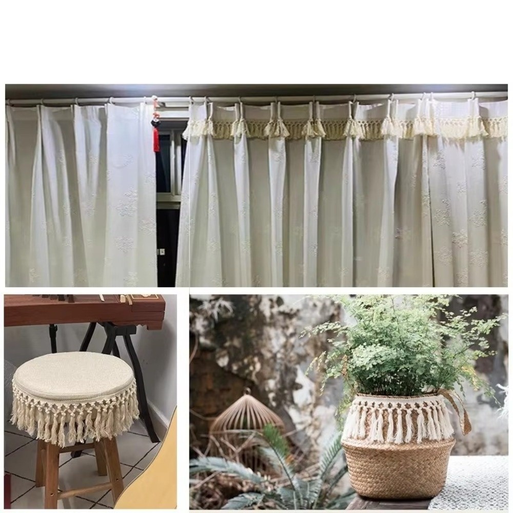 Fita de Franjas de Algodão de  - Tassel Fringe Trim avaliação e preço