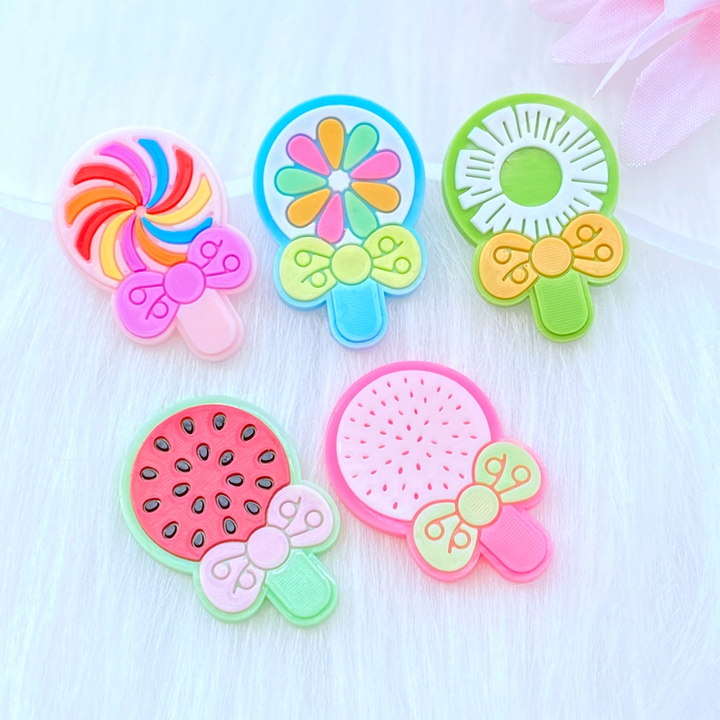 10 pçs novo bonito lollipop sé - Embellishment Glue Craft avaliação e preço