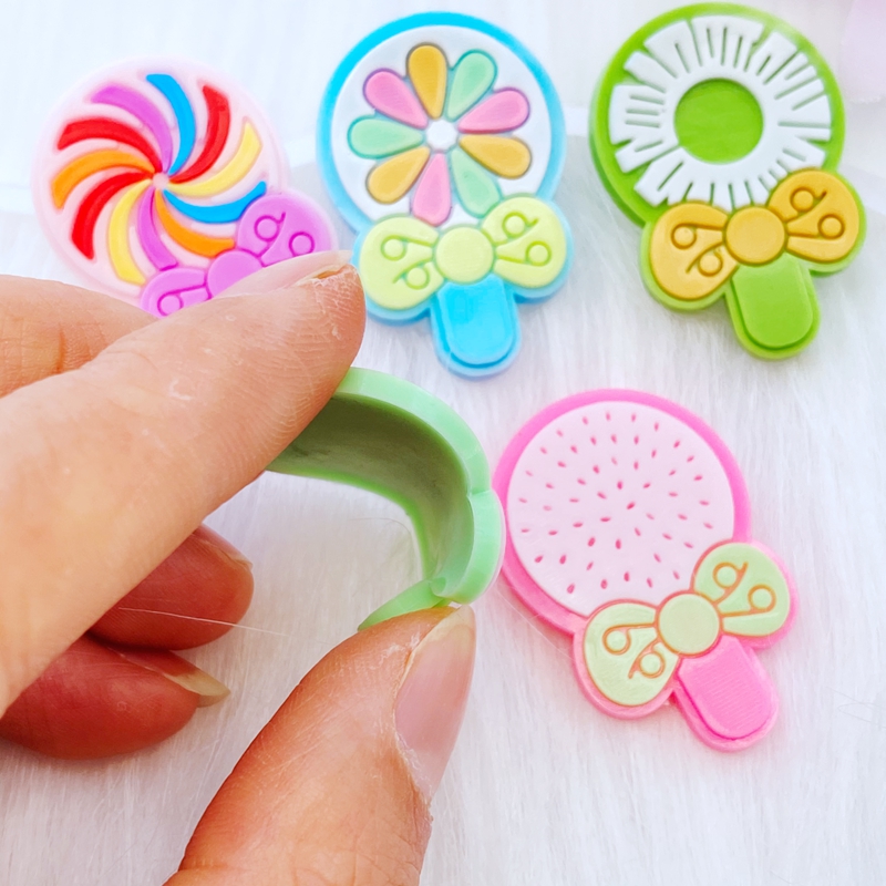 10 pçs novo bonito lollipop sé - Embellishment Glue Craft avaliação e preço