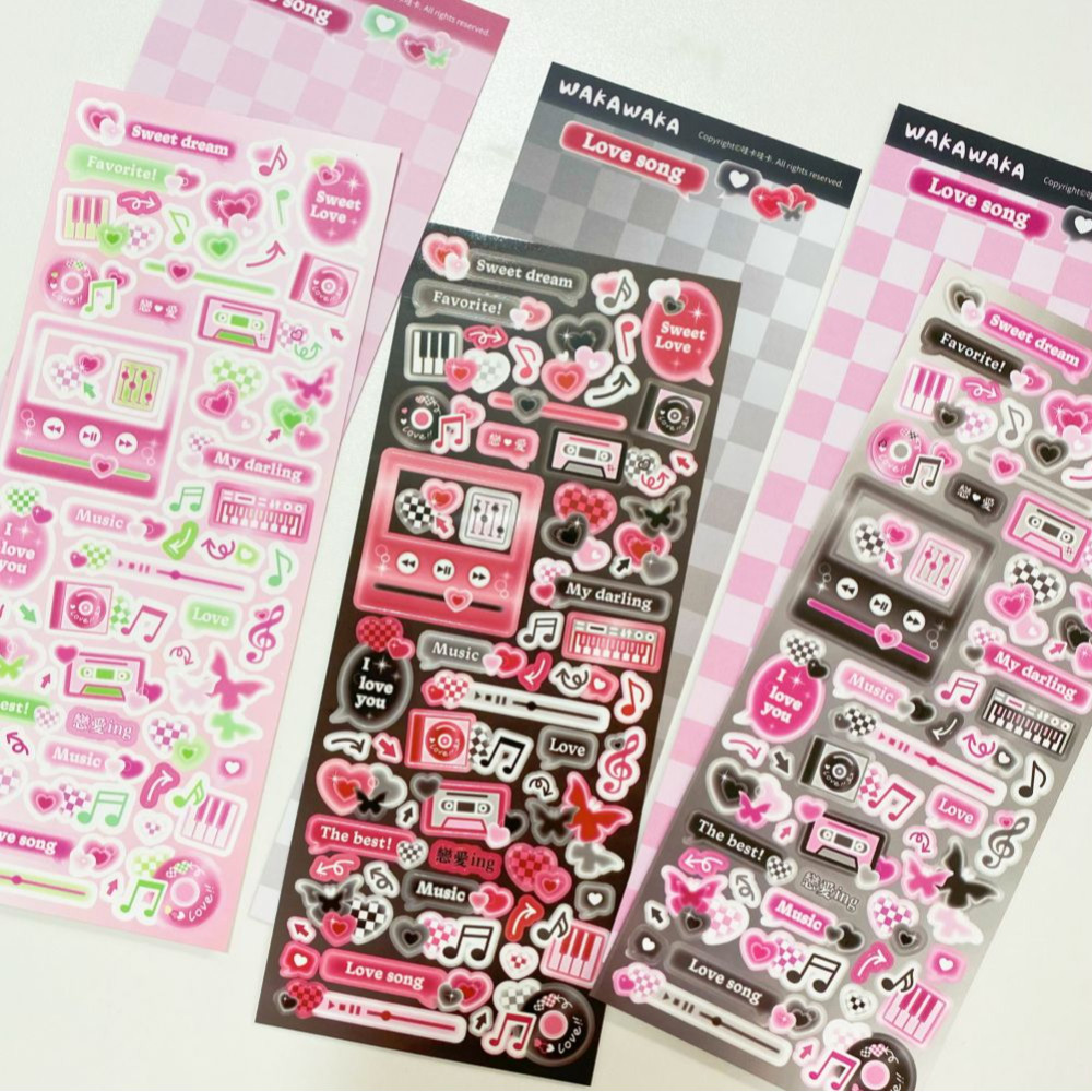 Scrapbook música adesivo decor - Glitter Vinyl Roll avaliação e preço