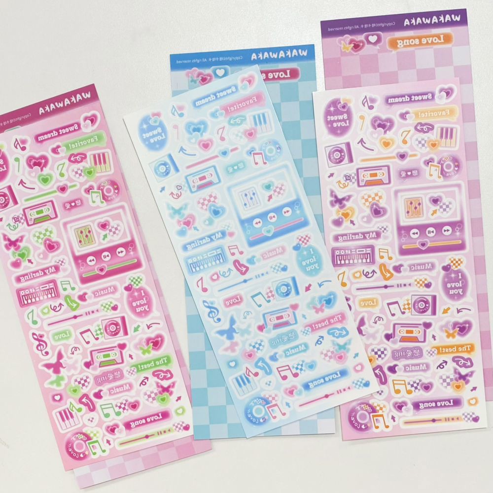 Scrapbook música adesivo decor - Glitter Vinyl Roll avaliação e preço