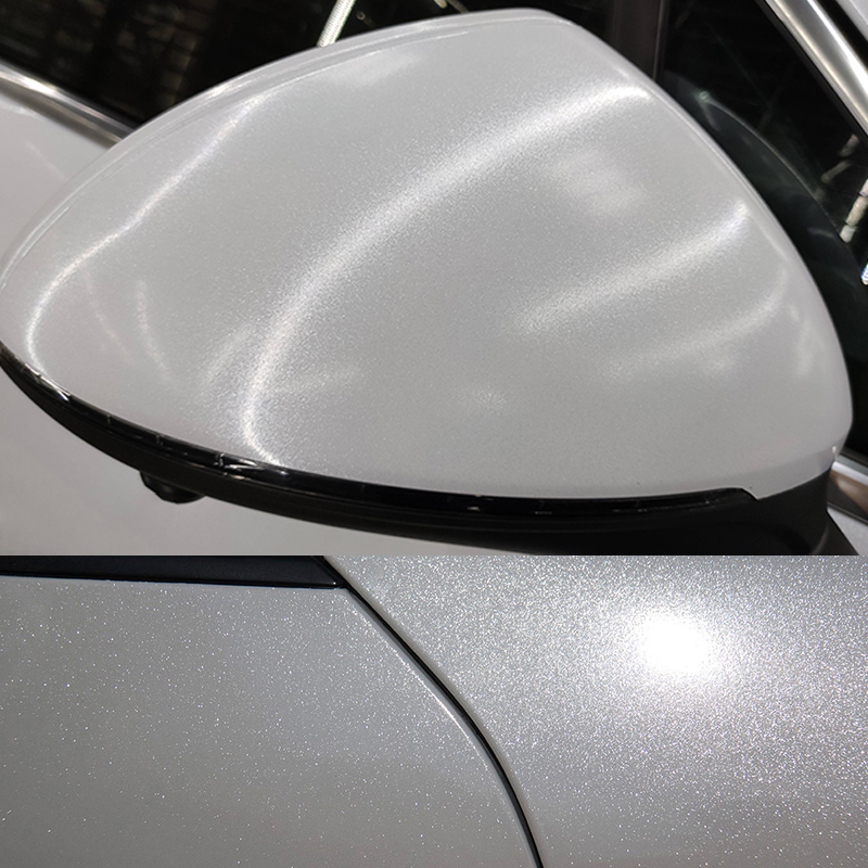 Pet ultra brilhante branco pér - Glitter Vinyl Roll avaliação e preço