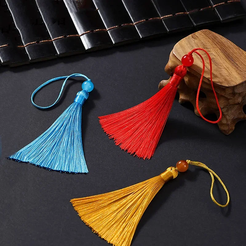 10/5 pçs poliéster seda borla  - Beaded Trim Fringe avaliação e preço