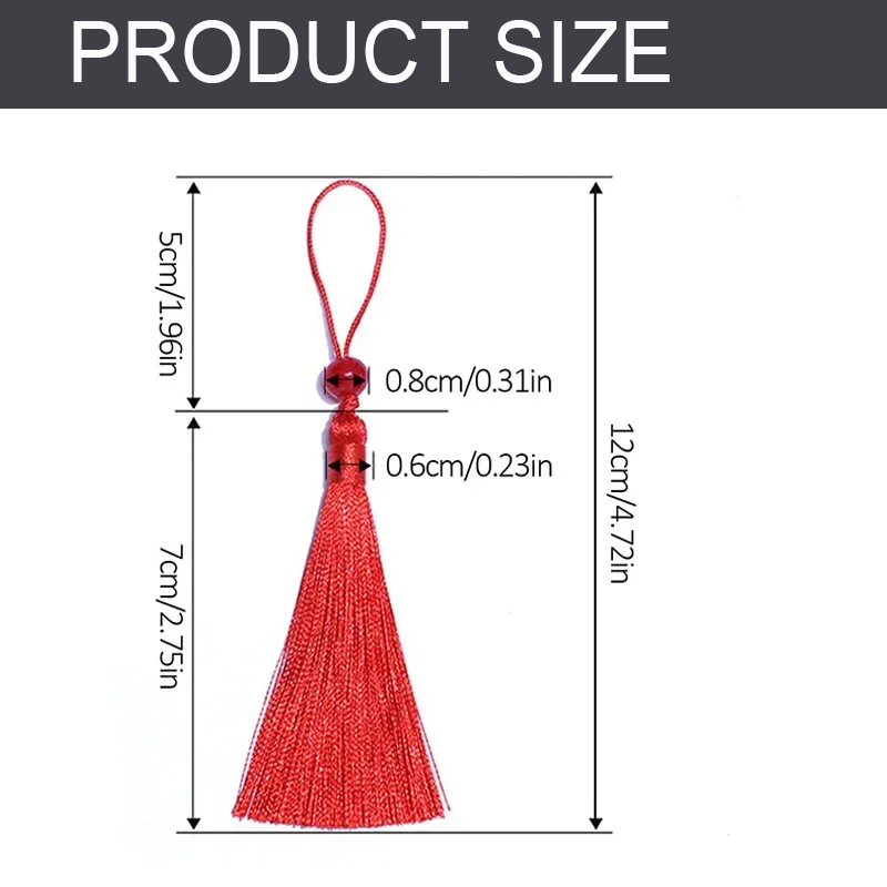 10/5 pçs poliéster seda borla  - Beaded Trim Fringe avaliação e preço