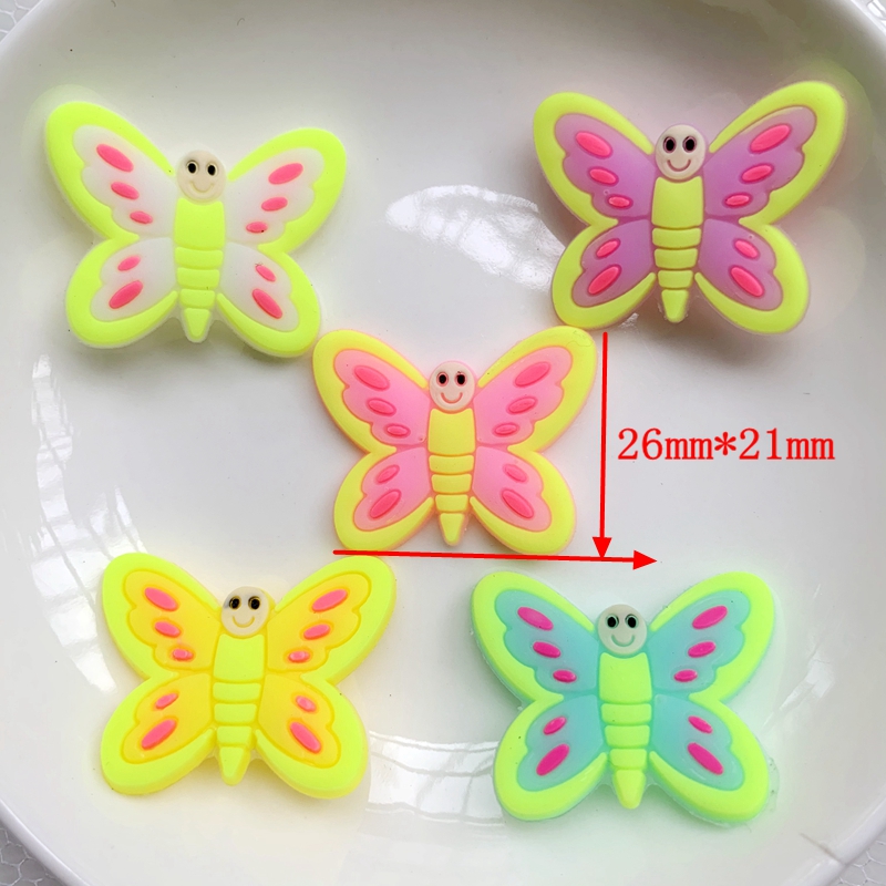 10 peças de borboletas grandes - Embellishment Glue Craft avaliação e preço