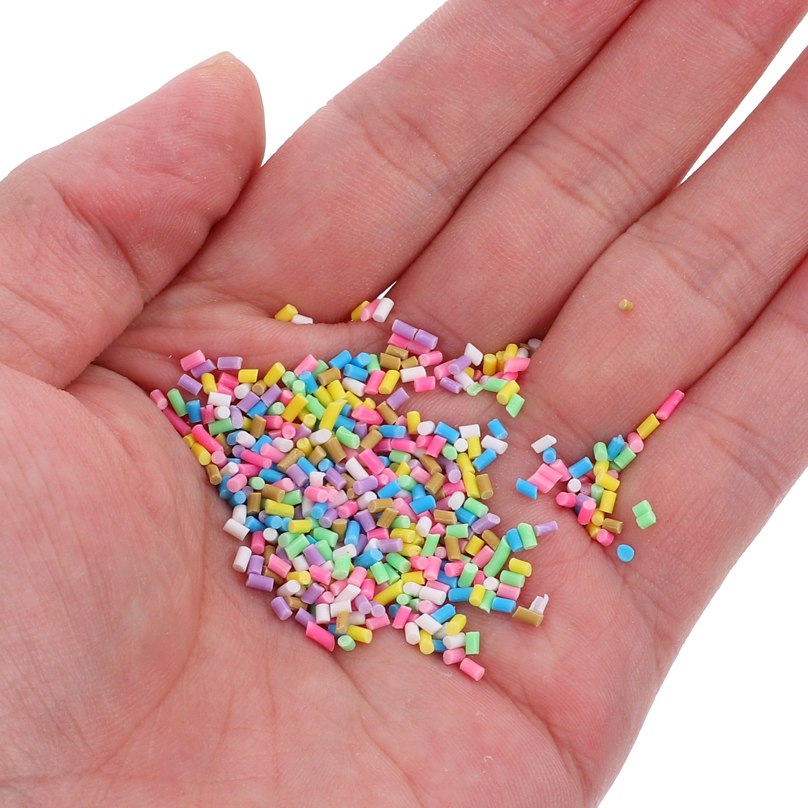 100 peças de enfeites de argil - Craft Embellishments avaliação e preço