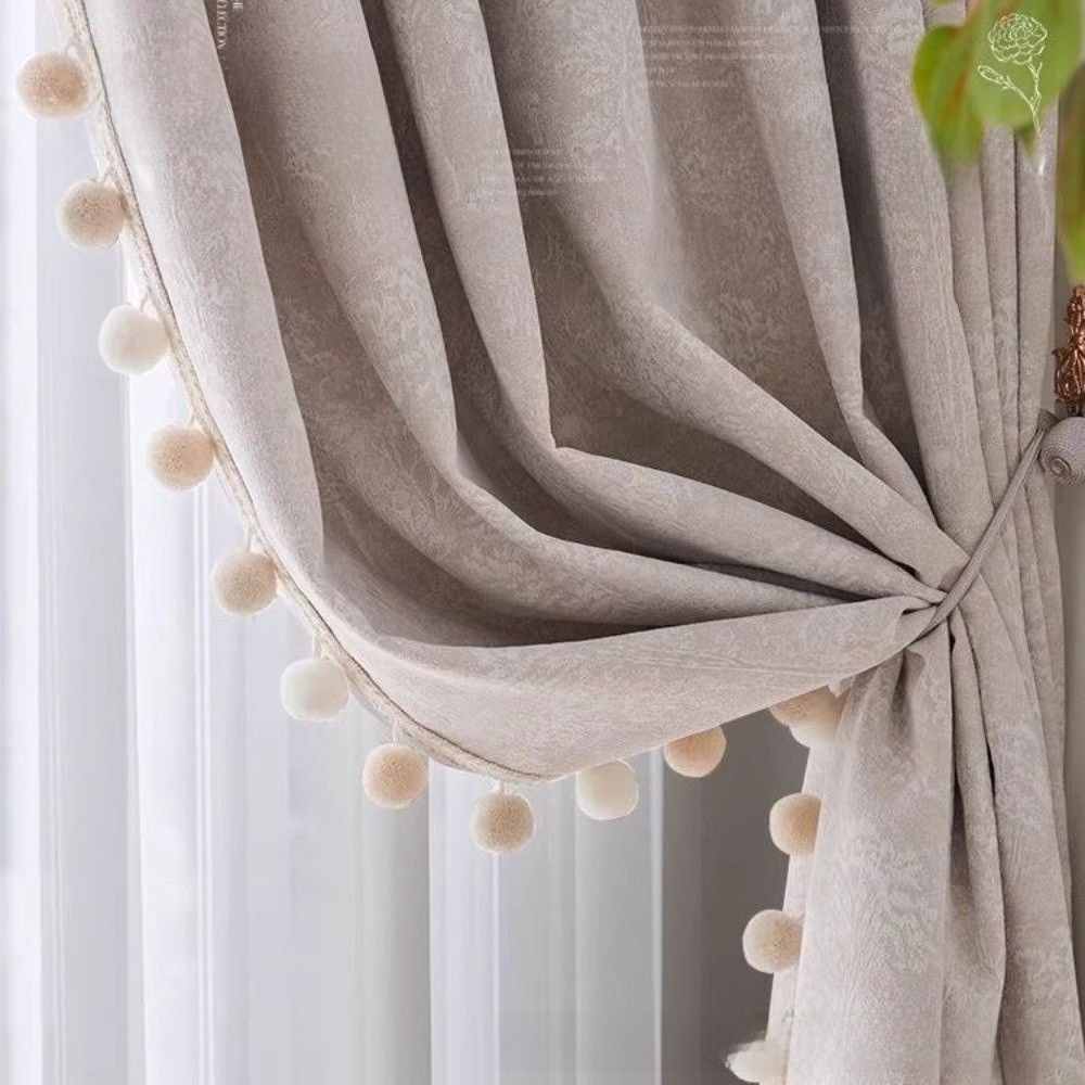 Franja de Pompons de 25M e 3cm - Tassel Fringe Trim avaliação e preço