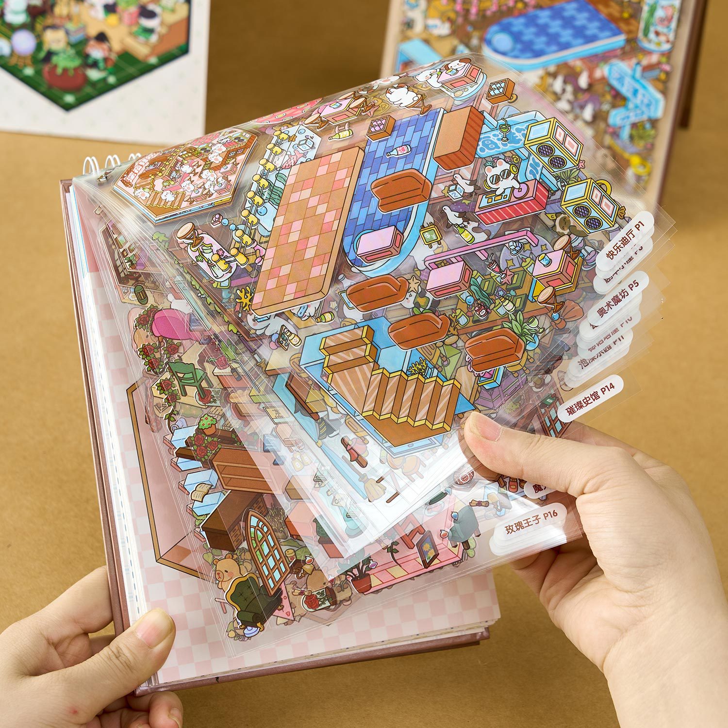 Livro de Adesivos de Cenário e - Glitter Vinyl Roll avaliação e preço