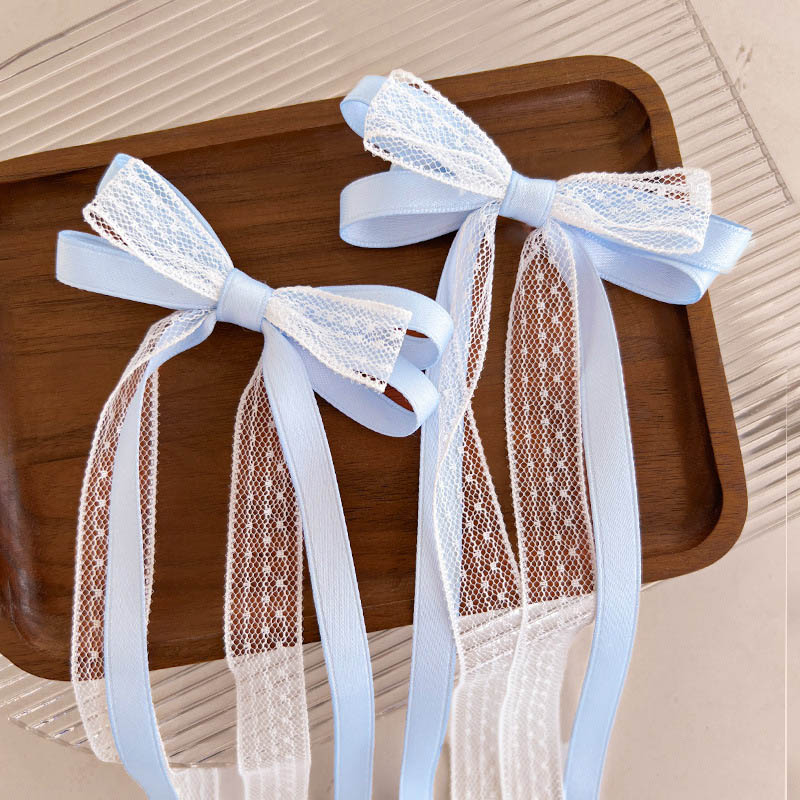 Doce crianças bowknot grampos  - Tassel Fringe Trim avaliação e preço