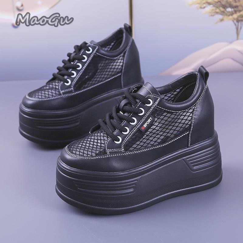 Tênis Feminino Plataforma de M - Guipure Lace Panel avaliação e preço