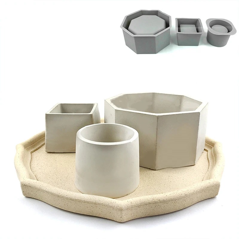 Flower Pot Silicone Mold for D - Craft Embellishment Storage avaliação e preço