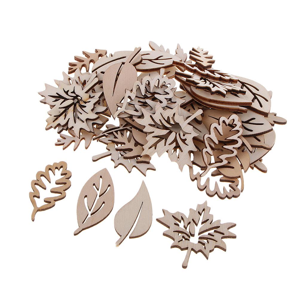 Folhas de madeira Embelezament - Christmas Craft Embellishment avaliação e preço