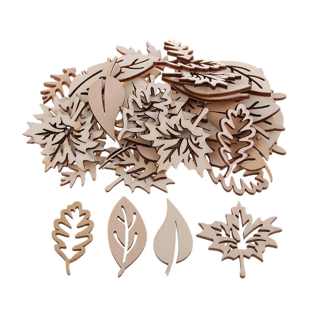 Folhas de madeira Embelezament - Christmas Craft Embellishment avaliação e preço