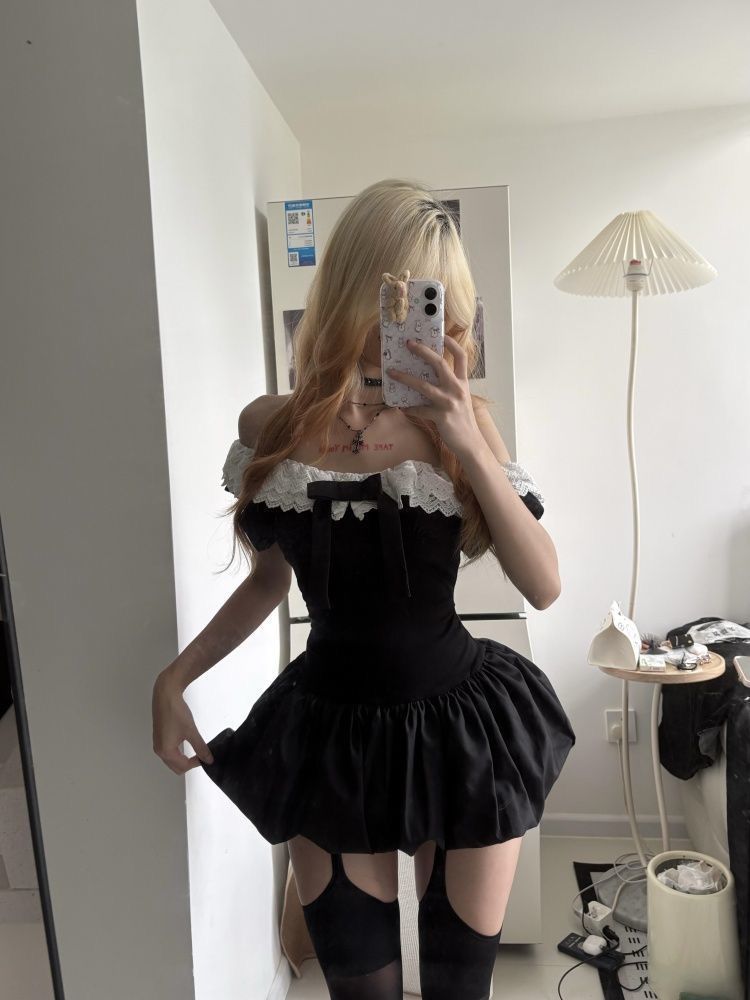 Conjunto de 2 Peças Coquette C - Elastic Lace Trim avaliação e preço