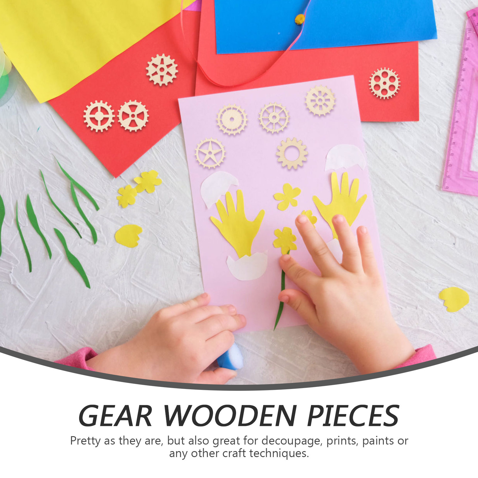 100 Peças de Engrenagens de Ma - Craft Embellishments avaliação e preço
