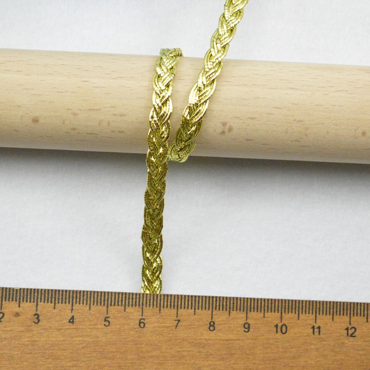 Fita Trançada Metálica Dourada - Cord Trim Twisted avaliação e preço