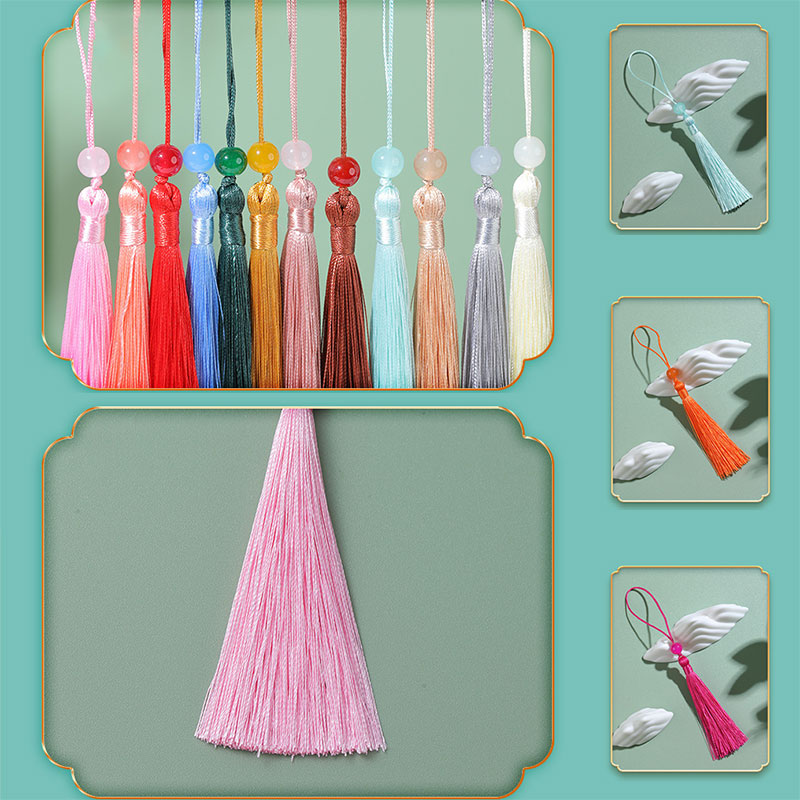 5-100 pçs marcador frisado bor - Beaded Trim Fringe avaliação e preço