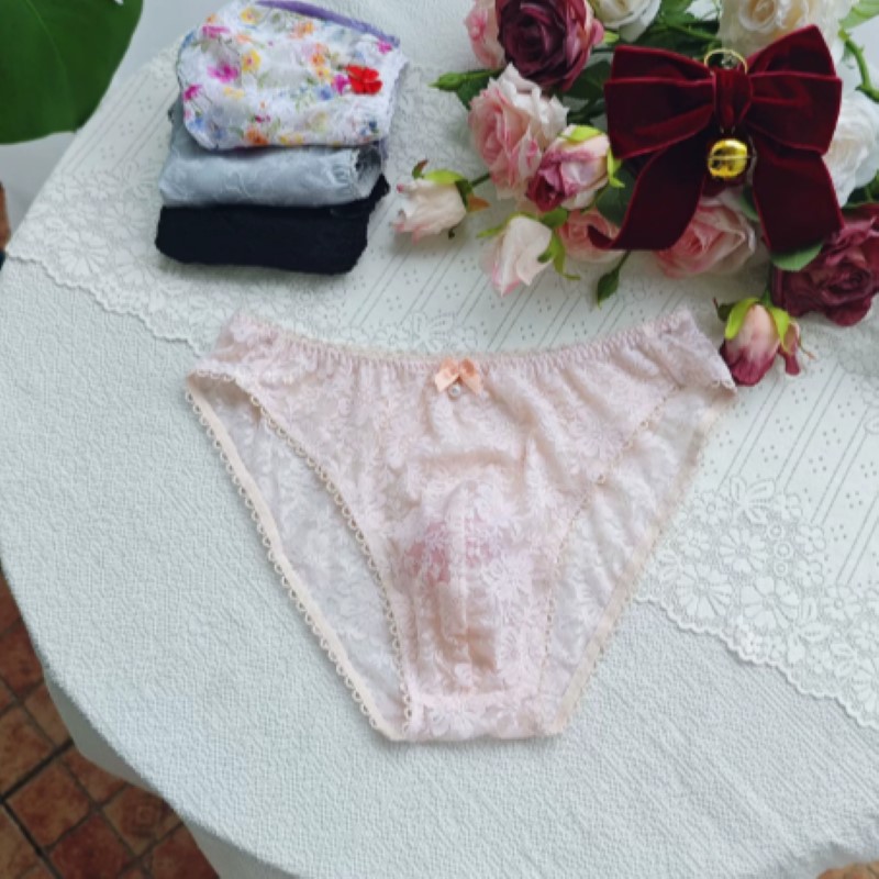 Cuecas de Renda Transparentes  - Embroidery Embellishments avaliação e preço