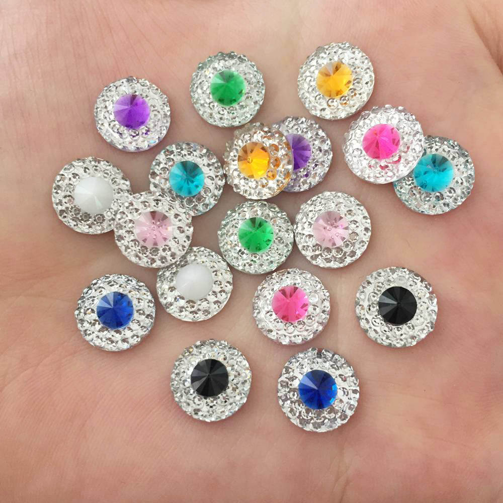 Resina 10/12/16mm cor dupla cr - Embellishment Glue Craft avaliação e preço