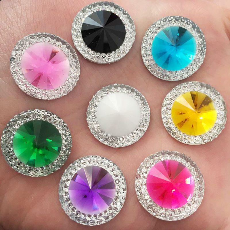 Resina 10/12/16mm cor dupla cr - Embellishment Glue Craft avaliação e preço