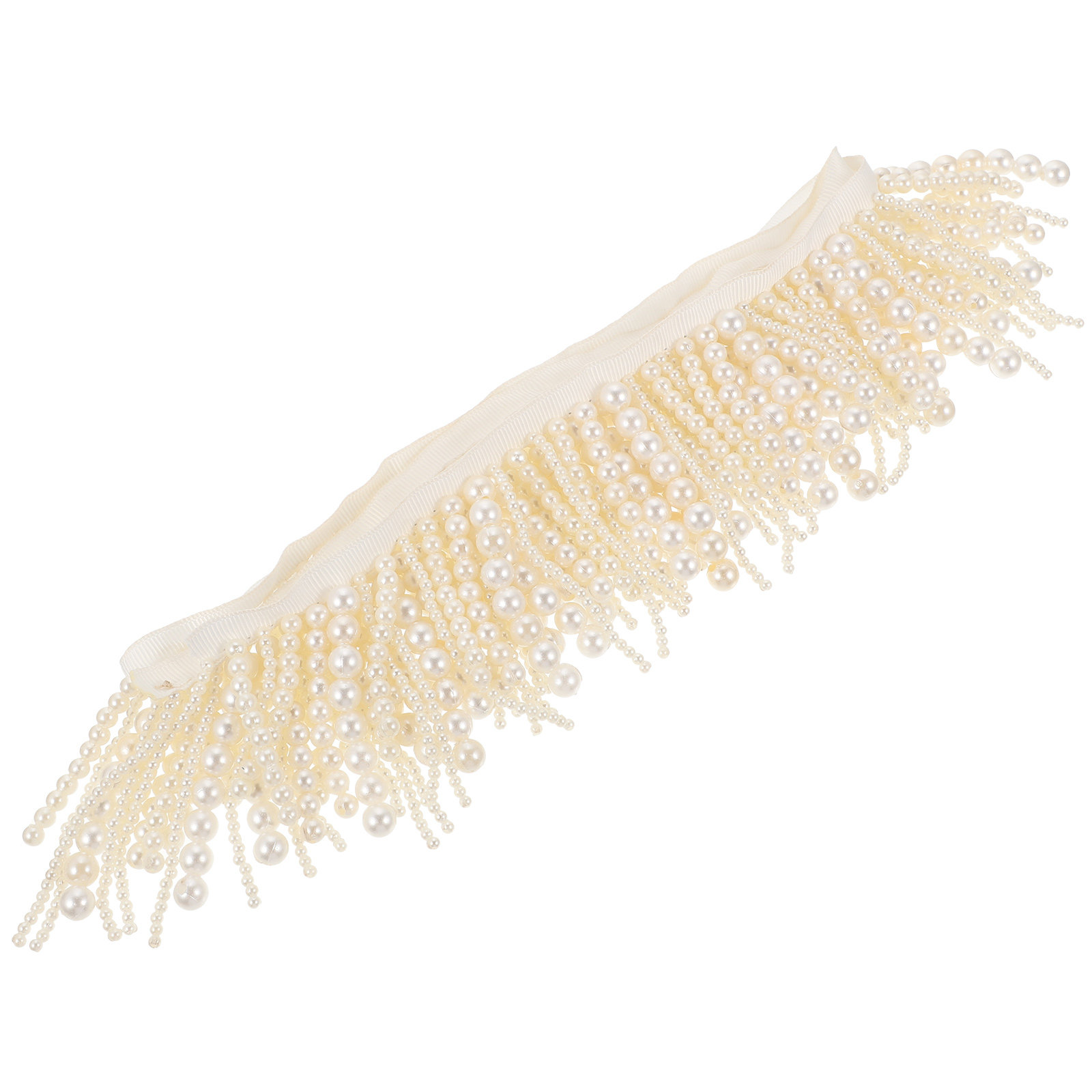 Franja de Pérolas Delicada par - Tassel Fringe Trim avaliação e preço