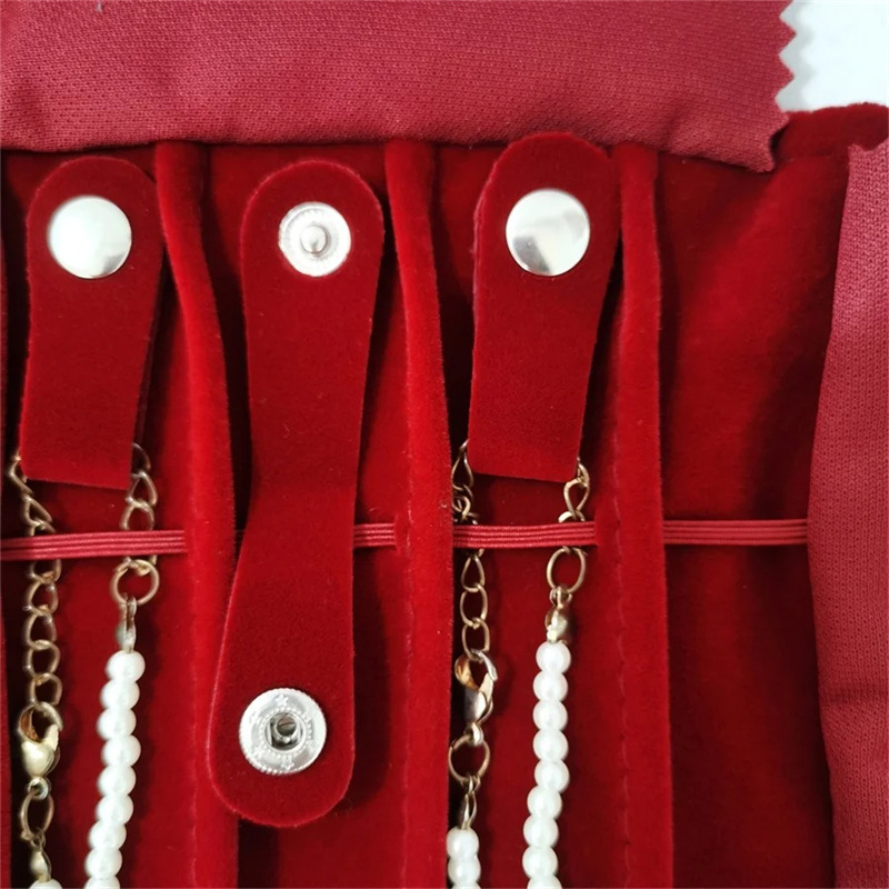 Estojo de Joias de Veludo Borg - Velvet Ribbon Roll avaliação e preço