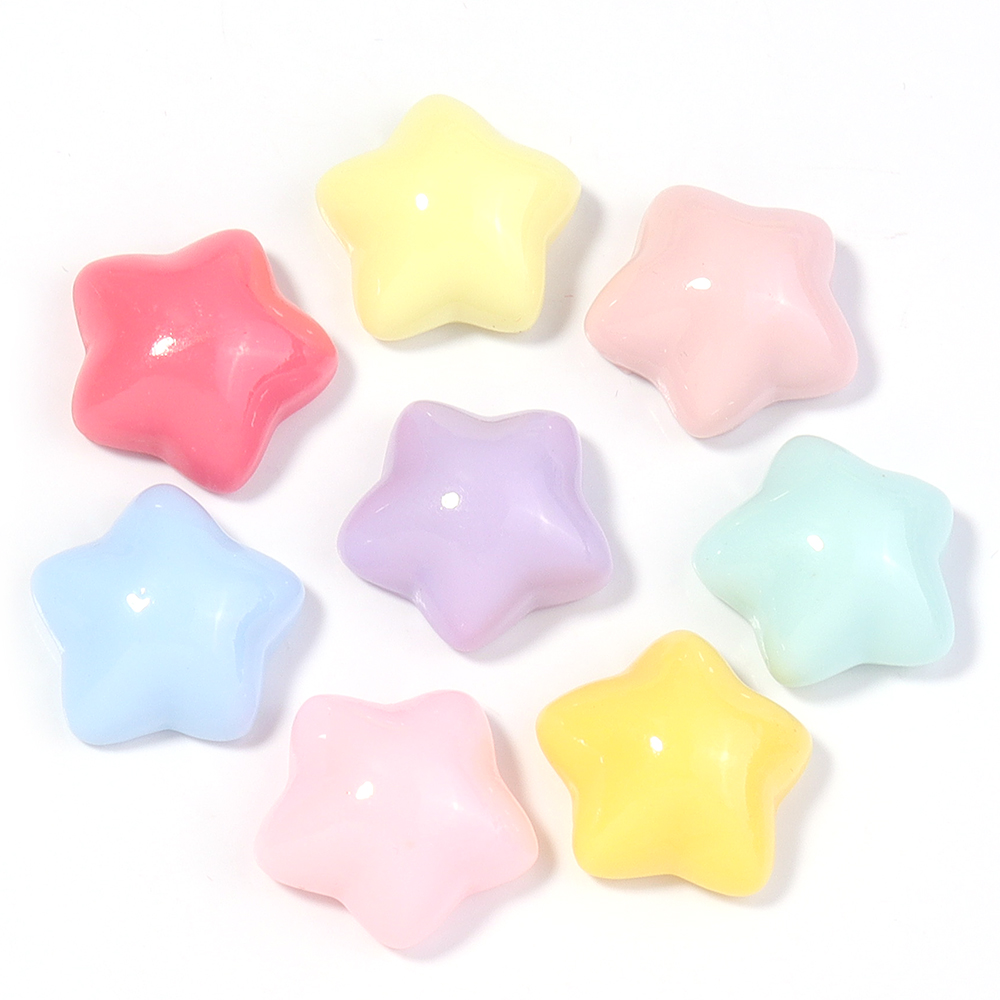 50 peças/lote de estrelas colo - Craft Embellishments avaliação e preço