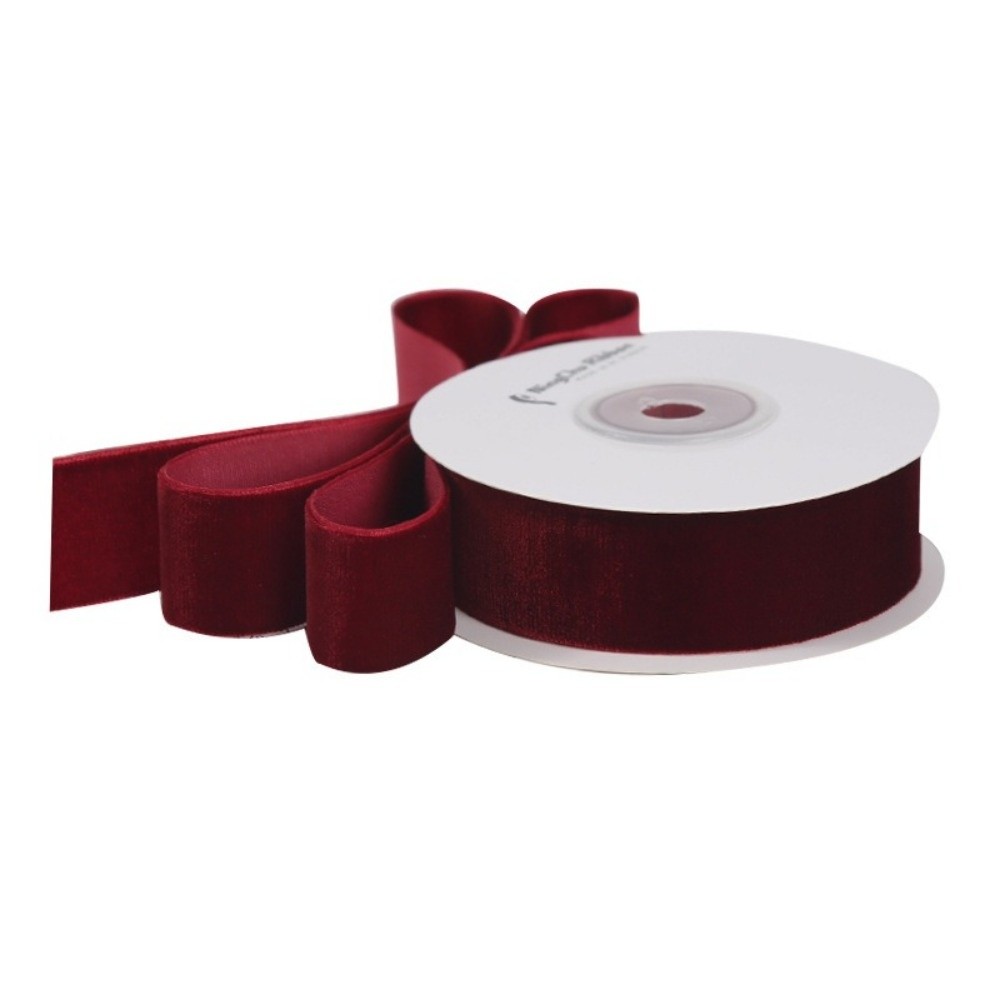 5 jardas/rolo fita de veludo d - Velvet Ribbon Roll avaliação e preço