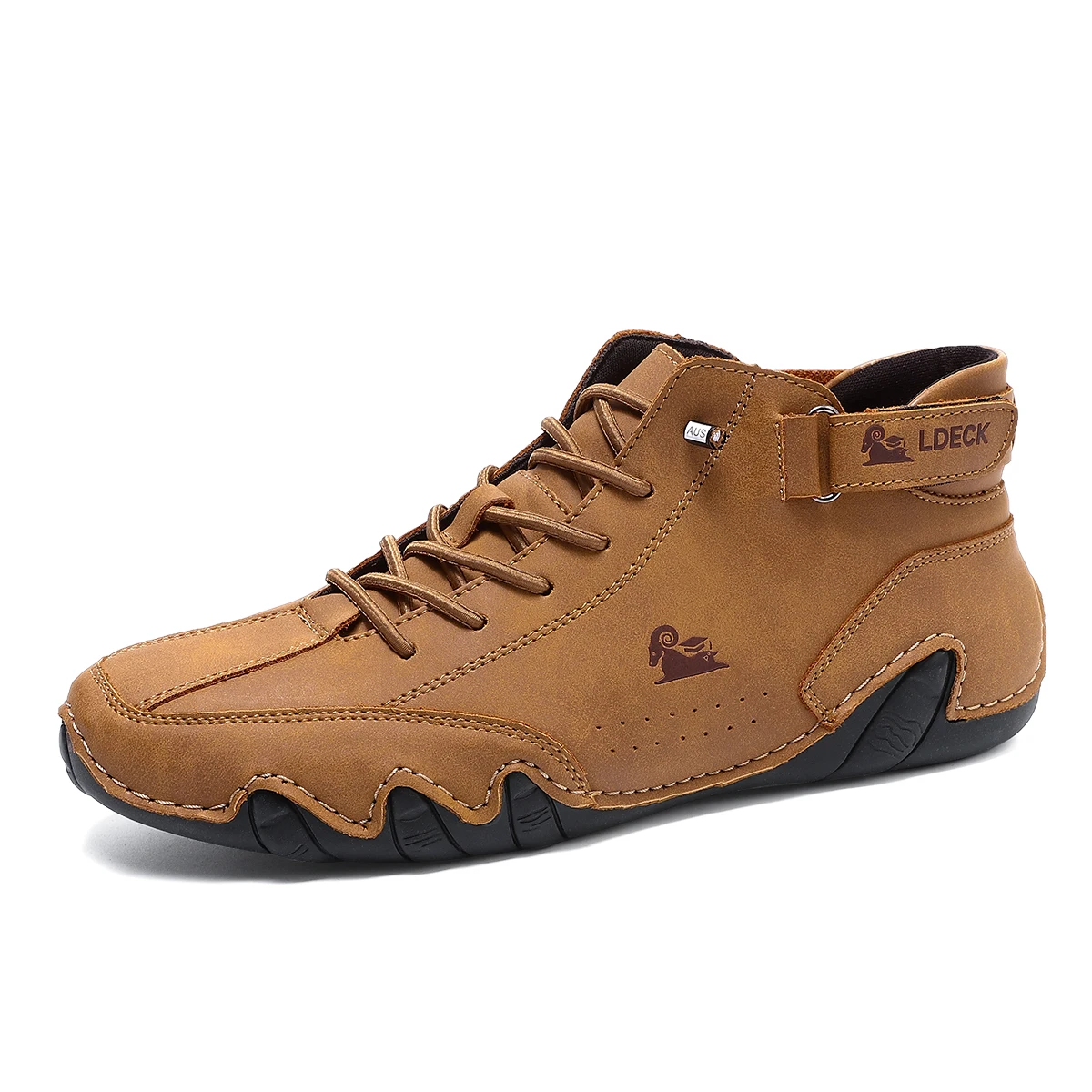 Botas de Couro Genuíno Masculi - Guipure Lace Panel avaliação e preço
