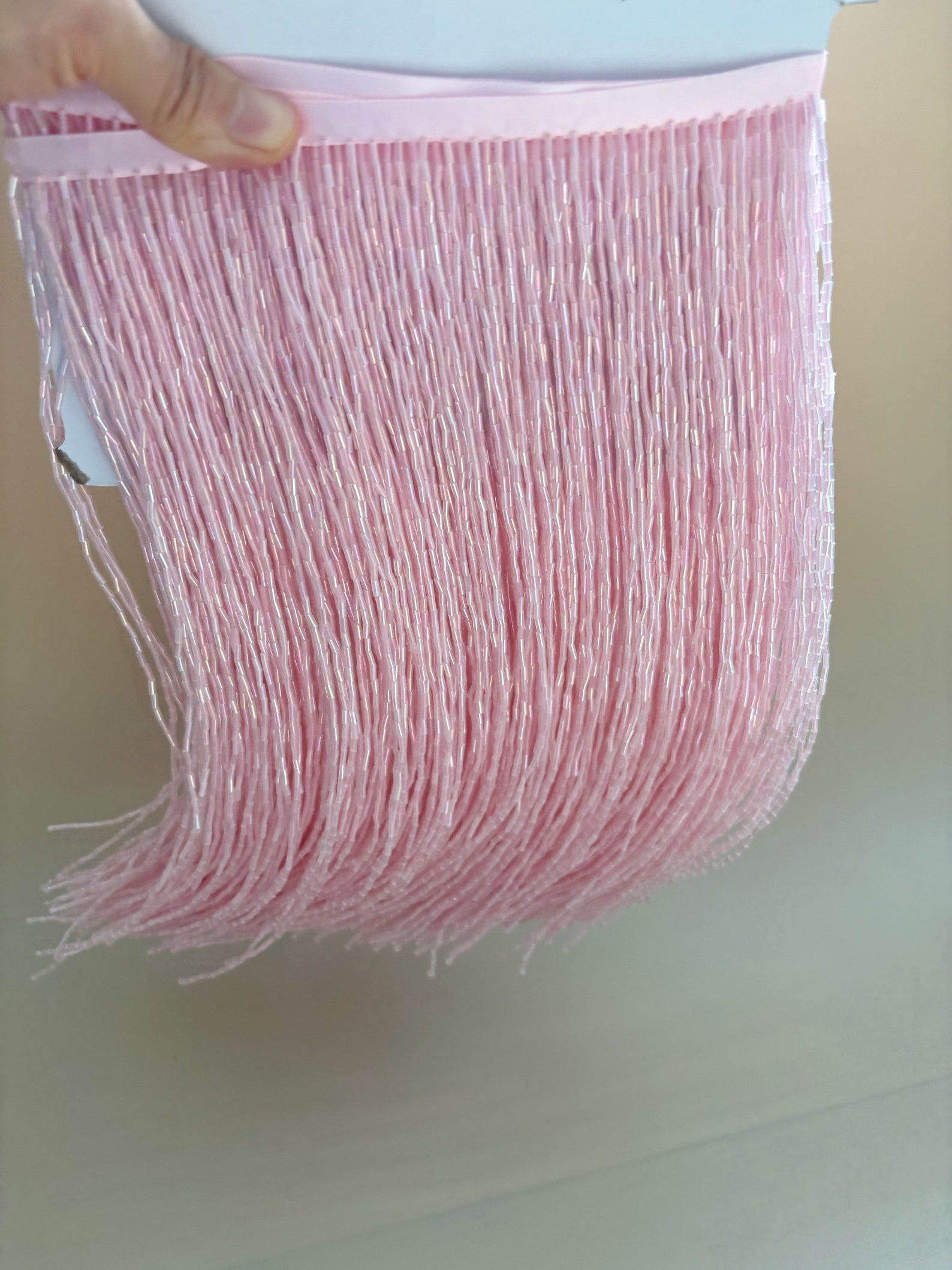 Franja Tassel Trim para Traje  - Beaded Trim Fringe avaliação e preço