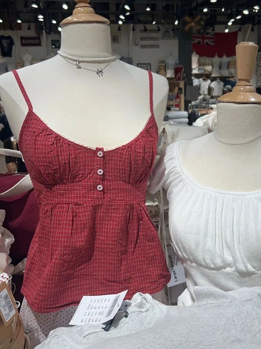 Conjunto de shorts regata com  - Elastic Lace Trim avaliação e preço