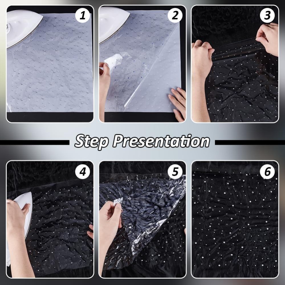 10 Folhas de Strass Hotfix com - Hotfix Rhinestone Sheet avaliação e preço