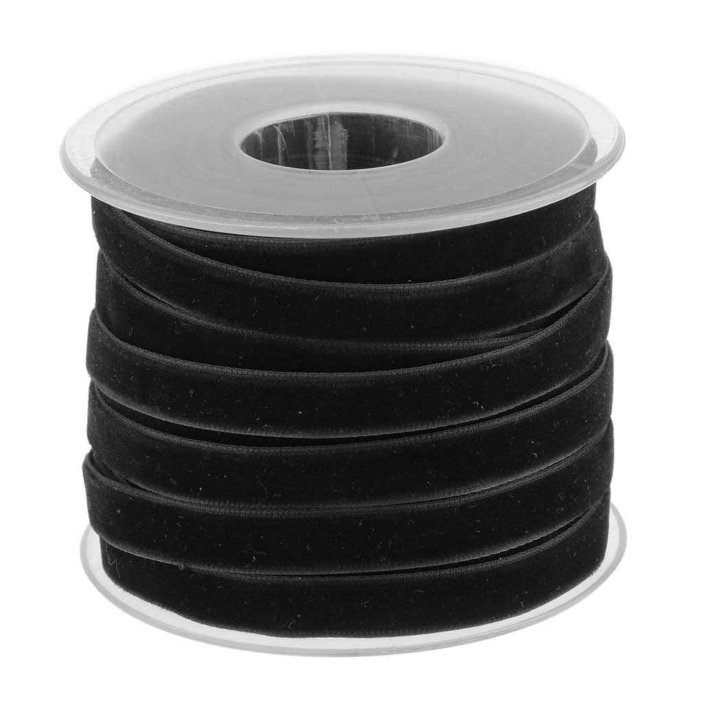 Rolo de fita de veludo de 10mm - Velvet Ribbon Roll avaliação e preço