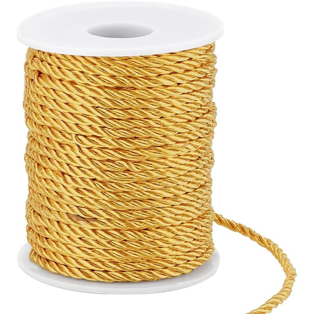 1 Rolo de 32 Jardas de Cordão  - Cord Trim Twisted avaliação e preço