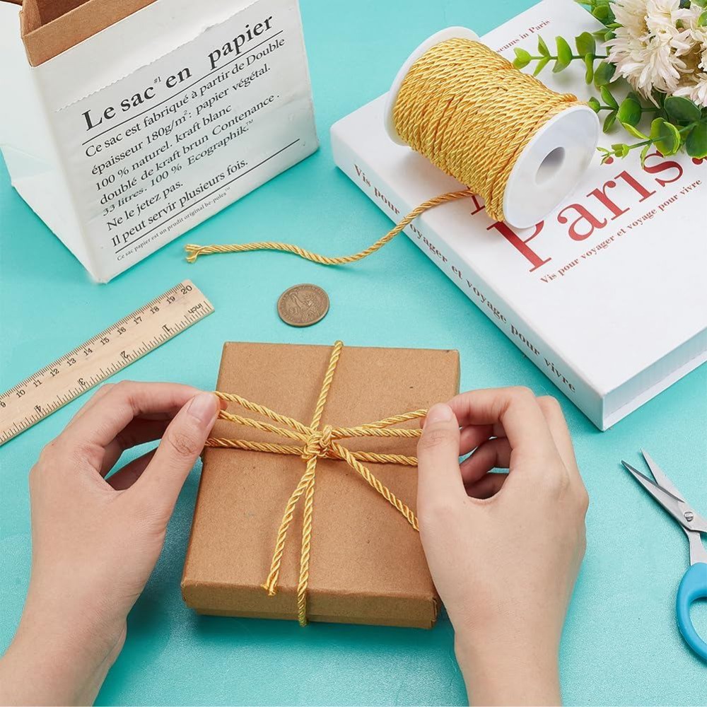 1 Rolo de 32 Jardas de Cordão  - Cord Trim Twisted avaliação e preço