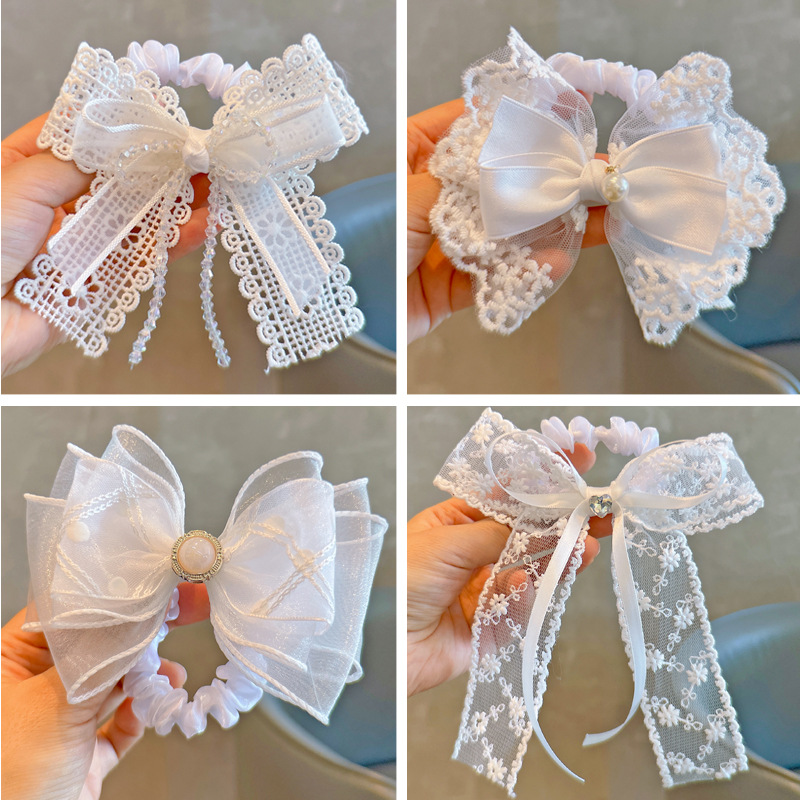Elásticos de Cabelo com Laço d - Tassel Fringe Trim avaliação e preço